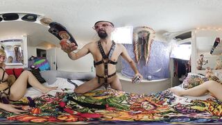 BLONDE WILD FUCKING 360 NIGHT - BEST VR EXPERIENCE