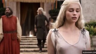 “Game Of Thrones” Nude Scenes Ultimate Compilation.mp4.. - Emilia Clarke