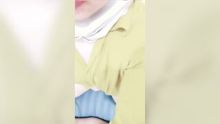 Indo Viral -Hijab Girl Just Came Home From Work Immediately Fucked