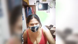 Khushboo Bhabhi Big Boobs Village Aunty Fucking Live Show -1