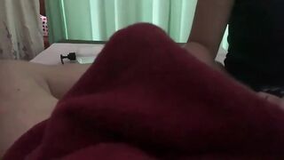 2 Thai Massage Ladies Playing With My Big Cock