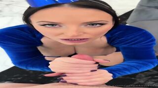 Angela White Birthday Blowjob