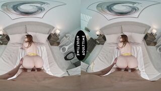 UP CLOSE VR - Horny MILF Summer Hart Sucks & Titty Fucks Your Dick Before Getting It Doggystyle POV