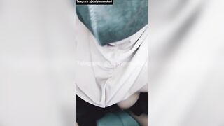 Indonesian Hijabers Teen Live With Boyfriend