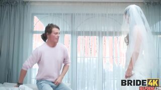 A Young Wife Immediately After The Wedding Cheats On Her Husband With Her Lover - Olivia Sparkle