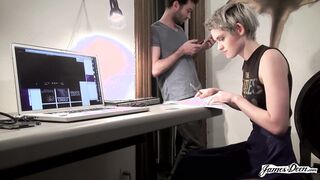 Diana Colton, Has Sex On Camera For The First Time - James Deen