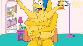 MARGE SIMPSON BUTTERFLY SIMPSONS XXX CARTOON PORN