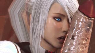 Horny Bitch Thanked The Monster With Anal And Blowjob For Saving - 3d Hardcore Hentai Rough Sex