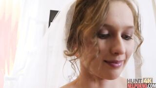 Husband Allows A Friend To Fuck His Wife In A Wedding Dress And Bring To Orgasm - Stacy Cruz