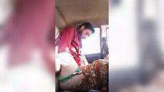 HInDI PUBLICPLACE Bhabhi In Car