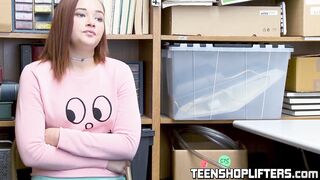 Teen shoplifter gets hardcore fucked
