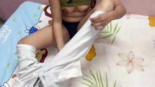 Sri Lankan New Married Girl First Time Sex with her Husbandවයිෆ් එක්ක ගත්ත ෆුල් සැප