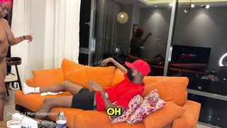 SEXY GODDESS TURNED A DELIVERY PIZZA BOY INTO HER SEX TOY END UP SQUIRTING