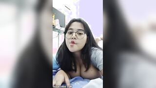 Bokep Indo Acha Hijab Toket Gede Cantik Kacamata