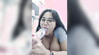 Bokep Indo Acha Hijab Toket Gede Cantik Kacamata
