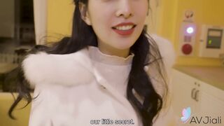 POV Date With Smoking Hot Brunette Babe, Jiaxin - Klaudia Hot