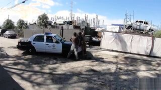Sheena Ryder Is A Dirty Cop That Gets Fucked By Three BBC