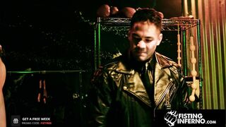 Fisting Inferno - Dom Colton Reece Raw Dogs Restrained Sub