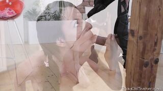 Skinny Teen Takes Penis - Consuela