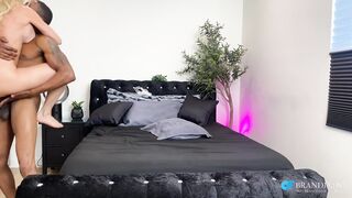 Massive BBC Fills Married MiLF with Creampie