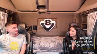 Yasmina Khan makes FakeTrucker CHEAT on his girlfriend