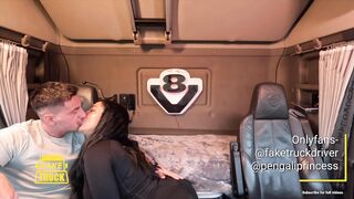 Yasmina Khan makes FakeTrucker CHEAT on his girlfriend