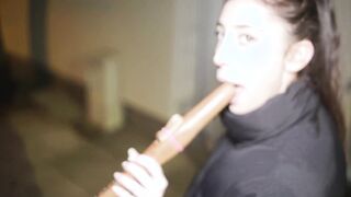 "CUM INSIDE ME!" - Petite Italian Teen Eva Generosi Picked Up In Public For Pussy Creampie