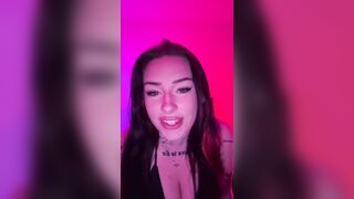 Horny Goth mommy wants you to come for her JOI