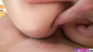 Little Bailey Blowjob and Fucking Closeup