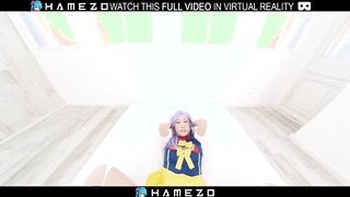 Sexy hot Asian girl Yume Hoshino with her new lover in VR.