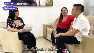 Swinger couple in couples therapy with psychologist Montse Swinger ends in threesome