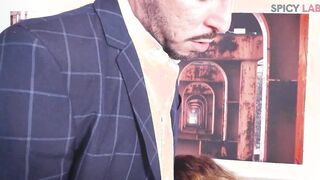 Spicy Worker - Italian Porn Scout with hot Julia North