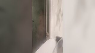 antes do banho eu fico safadinha