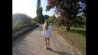 Public Blowjob and Sex - Cheating on her Boyfriend with a guy from Tinder