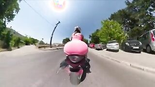 Sexy Riding around the Block