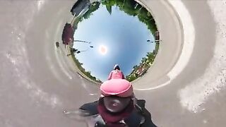 Sexy Riding around the Block