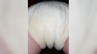 After my diaper change I soak my diaper