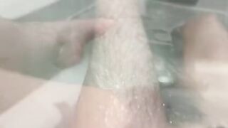 Legs and Bush in the Bath (full on OF)