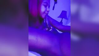 Almost got caught giving my stepbrother a blowjob