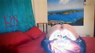 Dildo in mouth and pussy The hottest maid in our hotel Juicy meaty pussy 3