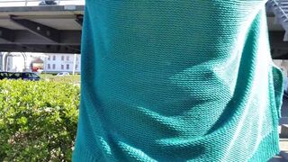 MEGA Public! Parkplatz Quicky mit XXL Sperma Happy End