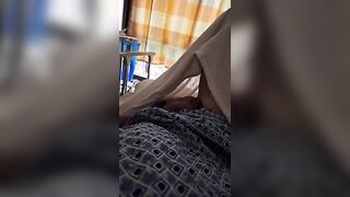 Injured Athlete strokes Horse Cock in Hospital - Builds Crowd