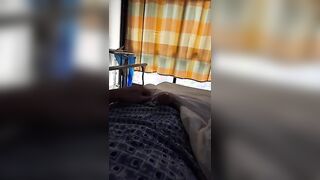 Injured Athlete strokes Horse Cock in Hospital - Builds Crowd