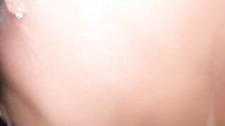 A very enthusiastic blowjob from a very cute girl.