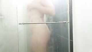su coño limpio recien bañada