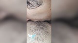 Beautiful Argentinian girl gives a sensual and rough blowjob until she swallows it all, all until