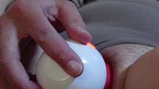 Trying my New Sucking Mouth Sex Toy | Make Me Cum