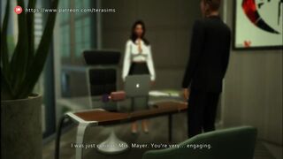 A horny cheating wife who finds a new toy to play with her pussy - The sims 4