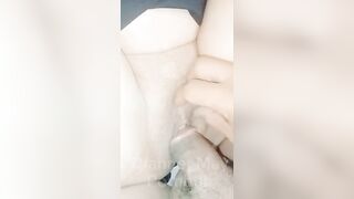 Close up creampie with yummy asian pussy Filipina