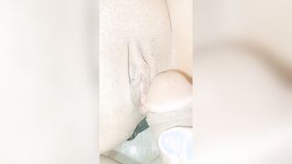 Close up creampie with yummy asian pussy Filipina